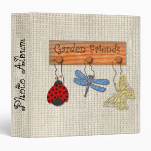 Garden Friends Photo Album Binder