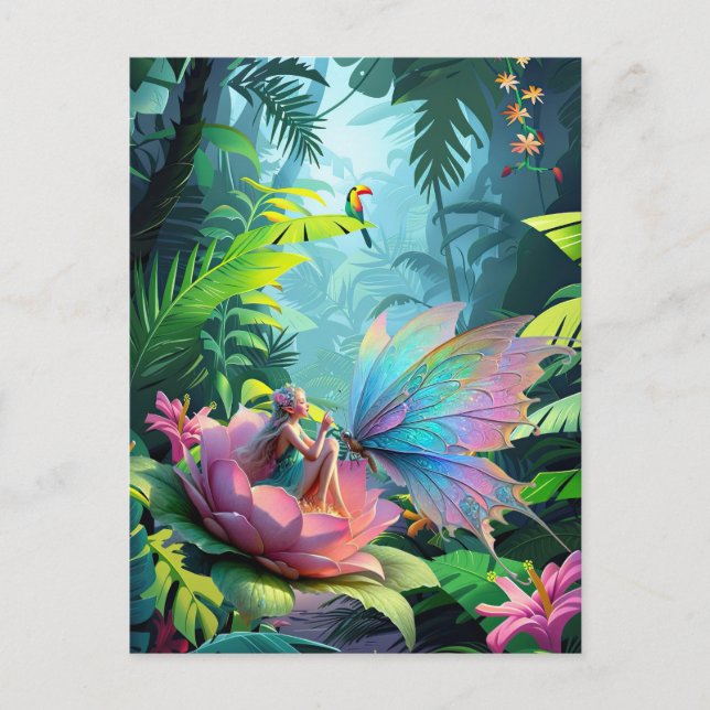 Garden Friends Postcard (Front)