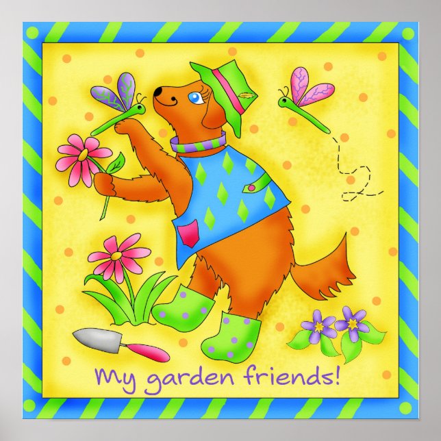 Garden Friends Poster (Front)