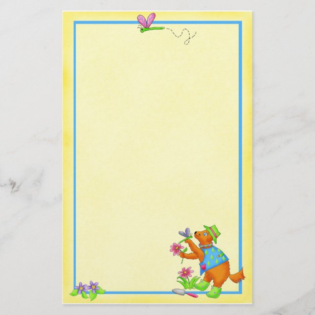 Garden Friends Stationery (Front)