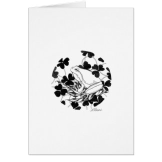 Garden Frog & Clover Cards
