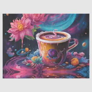 Garden Galaxy Coffee Tissue Paper