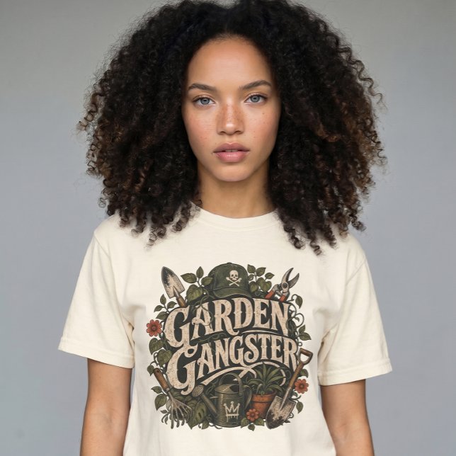 Garden Gangster Tee Shirt (Creator Uploaded)
