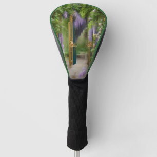Garden Gate and Wisteria Golf Head Cover