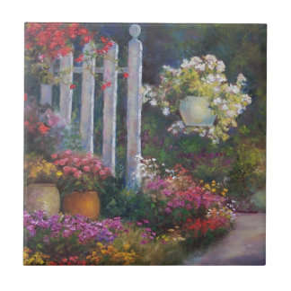 Garden Gate Ceramic Tile