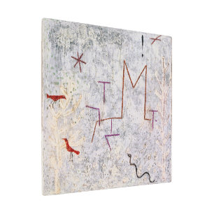 Garden Gate K Paul Klee Metal Print