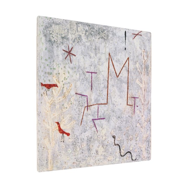 Garden Gate K | Paul Klee | Metal Print (Angled)