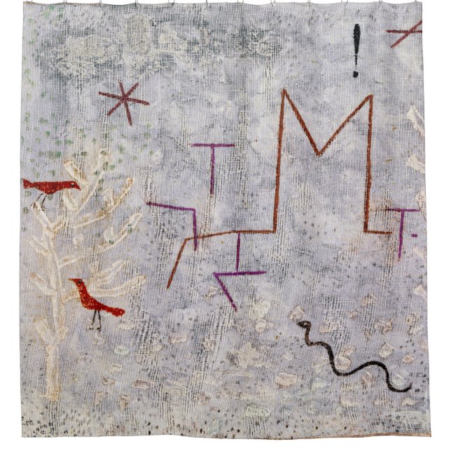 Garden Gate K | Paul Klee | Shower Curtain (Front)