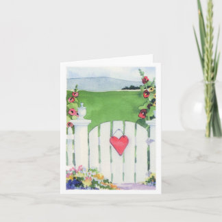 Garden Gate - Note Card