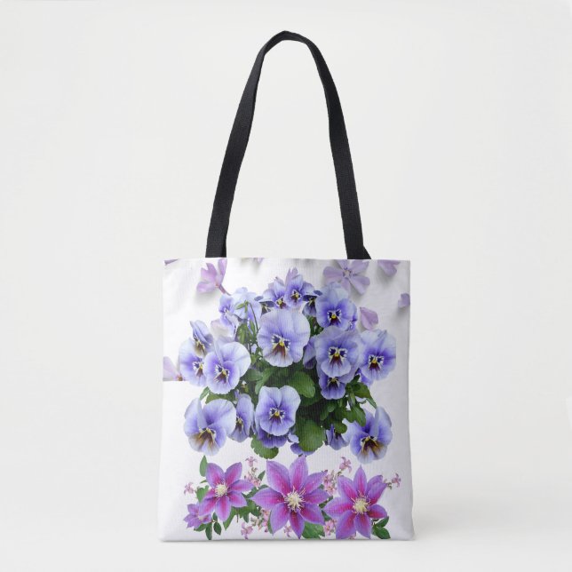 Garden Gathering Tote Bag (Front)