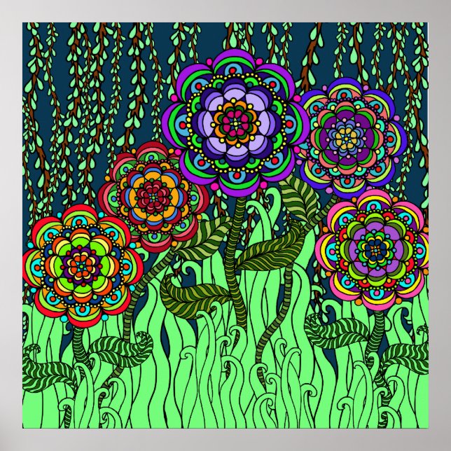 Garden Glow Poster (Front)