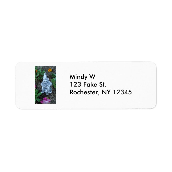 Garden Gnome   Address Labels