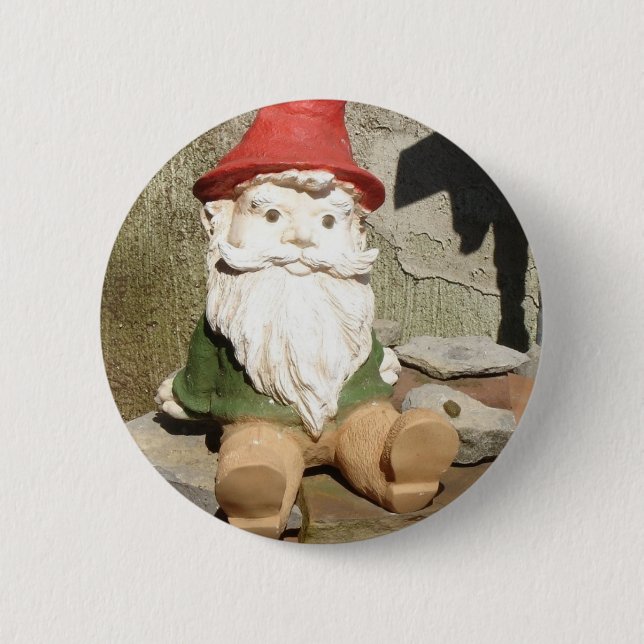 Garden Gnome Button (Front)