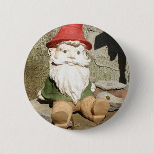 Garden Gnome Button