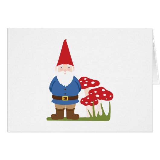 Garden Gnome Cards (Front Horizontal)