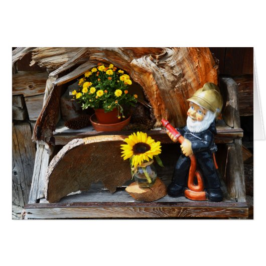 Garden gnome cards (Front Horizontal)