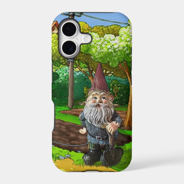 Garden Gnome Iphone Case (Back)
