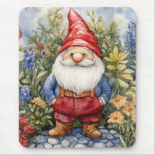Garden Gnome Mouse Pad