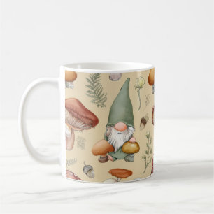 Garden Gnome Mushroom Cottagecore Mug