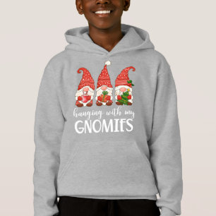 Garden Gnome Pajamas Christmas - Hanging With My Hoodie