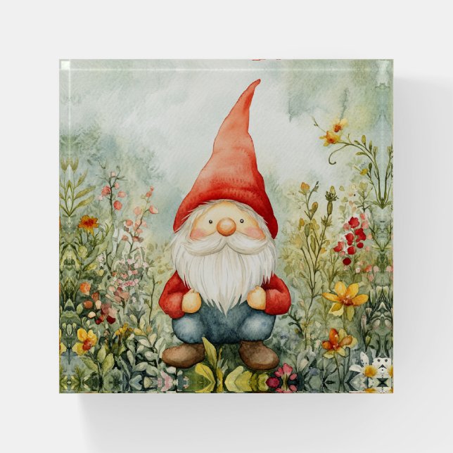 Garden Gnome Paperweight (Front)
