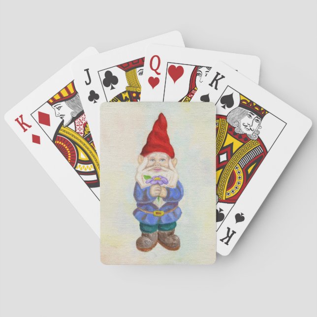 Garden Gnome playing cards (Back)