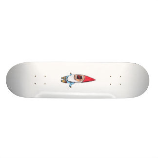 Garden Gnome Slick (no shading) Skateboard
