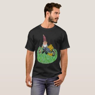 Garden Gnome Working in Flower Garden Unisex