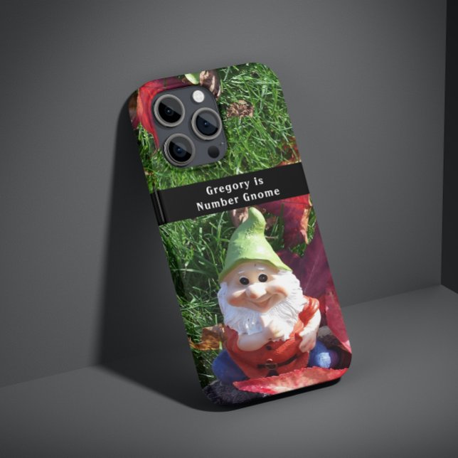 Garden Gnome You Are Number Gnome Add Name Fall Case-Mate iPhone Case (Garden Gnome You Are Number Gnome Add Name Fall Case-Mate iPhone Case)