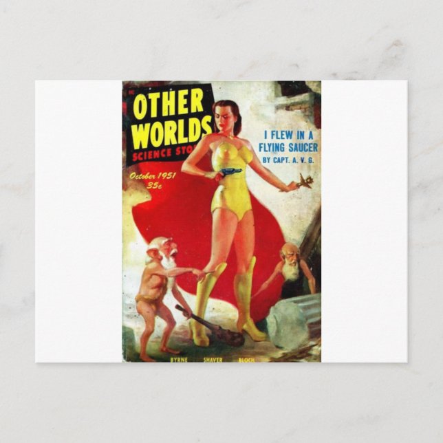 Garden Gnomes at the Beach Postcard (Front)