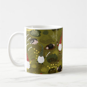 Garden Gnomes: Humorous Flora Fauna. Coffee Mug