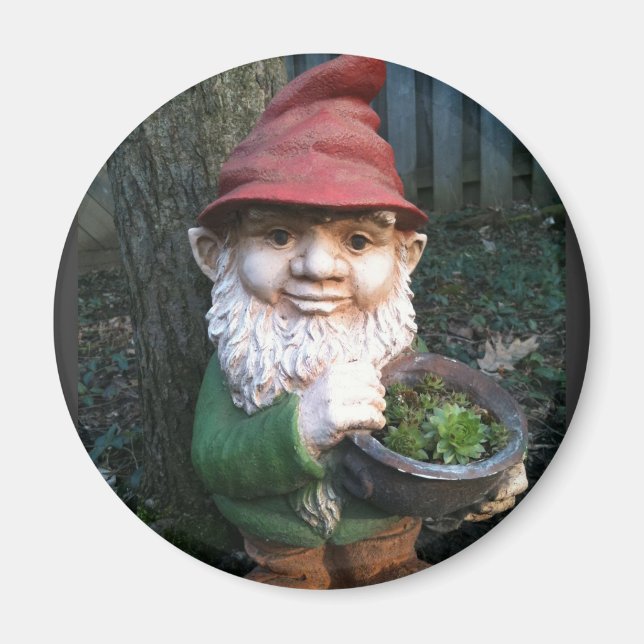Garden Gnomes Magnet (Front)