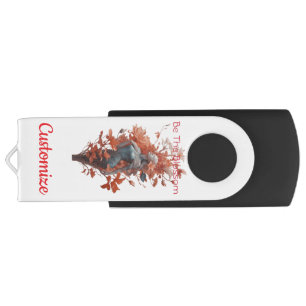 Garden Goddess Blossom Thunder_Cove Flash Drive