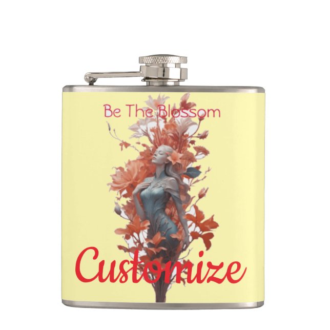 Garden Goddess Blossom Thunder_Cove Flask (Front)