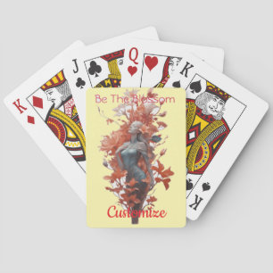 Garden Goddess Blossom Thunder_Cove Poker Cards
