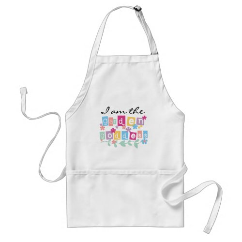 Garden Goddess Tshirts and Gifts Adult Apron