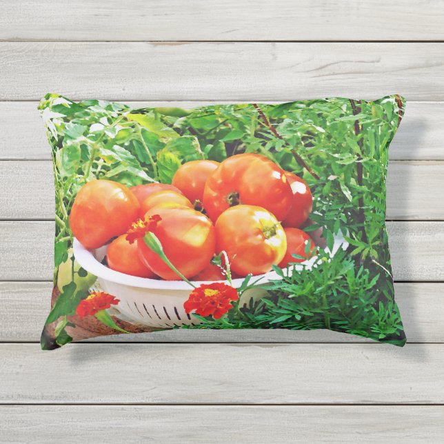 Garden Goodies Outdoor Pillow (Front)