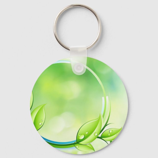 Garden Green Keychain (Front)