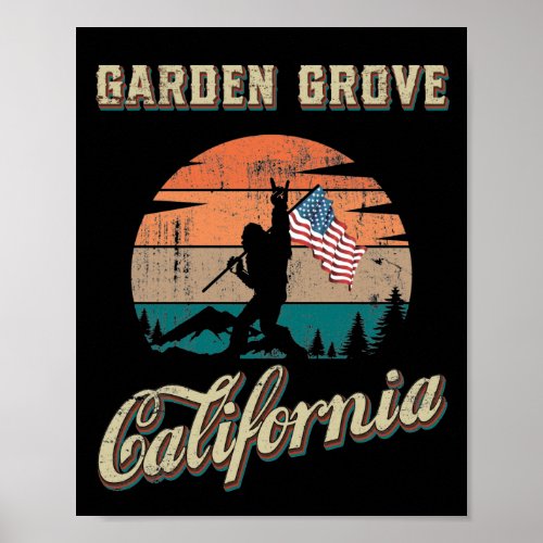Garden Grove California Poster