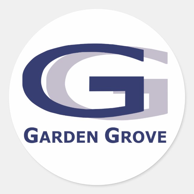 Garden Grove Logo Sticker (Front)