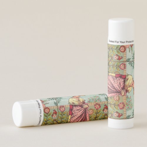 Garden Grow Flower Woman Art Antique Lip Balm