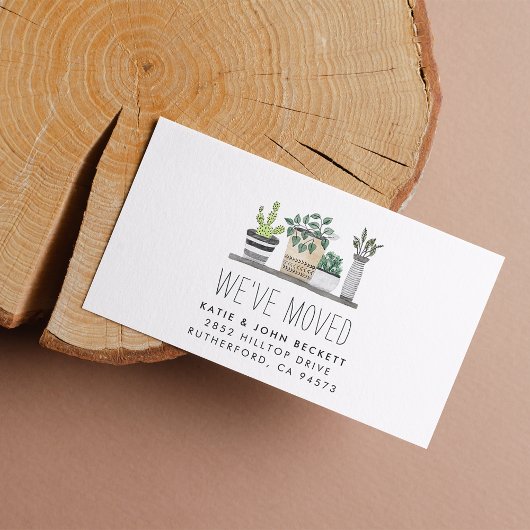Garden Grown | Moving Announcement Insert Cards
