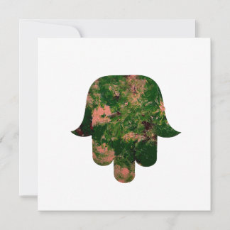 Garden Hamsa Balloon Painting Studio Art  Holiday Card