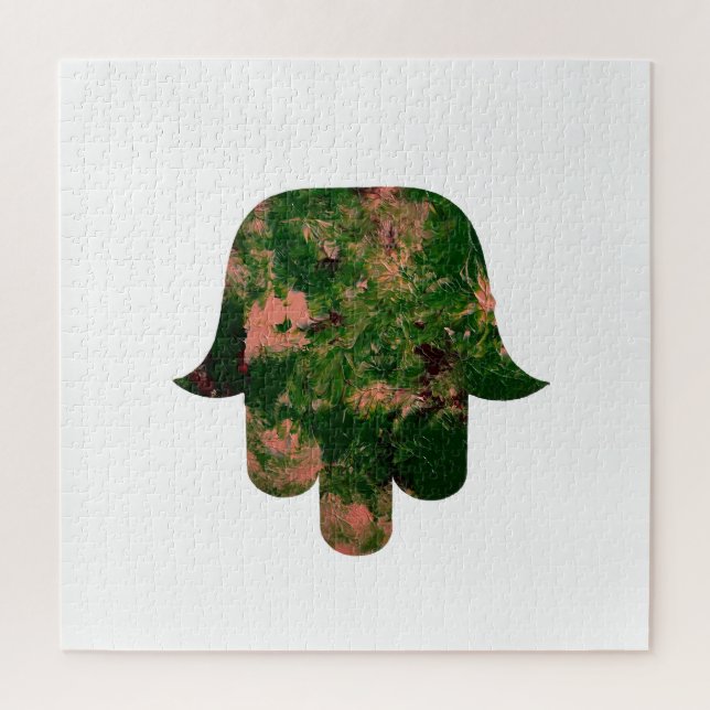 Garden Hamsa Balloon Painting Studio Art  Jigsaw Puzzle (Vertical)