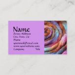 Garden Hand Dyed Roving Business Card at Zazzle