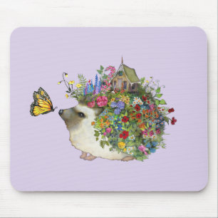 Garden Hedgehog Mousepad Mouse Mat