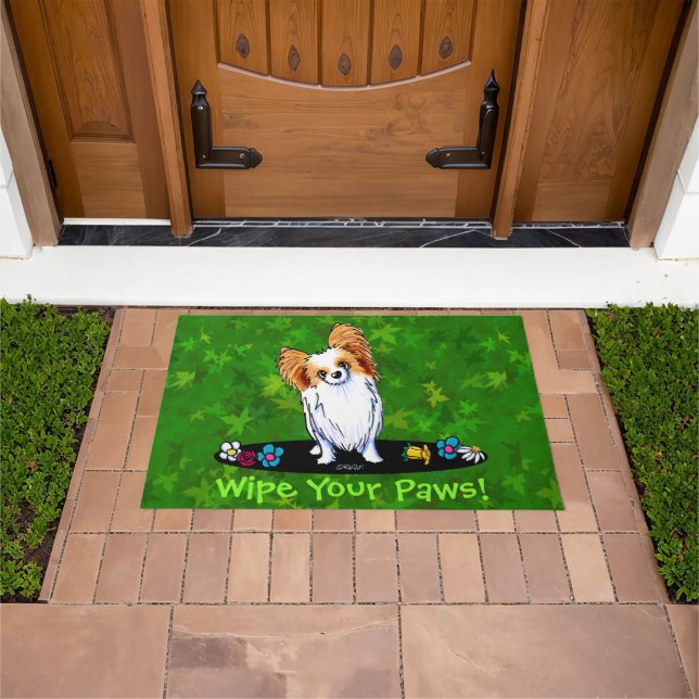 Garden Helper Papillon Doormat (Outdoor)