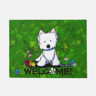 Garden Helper Westie Doormat