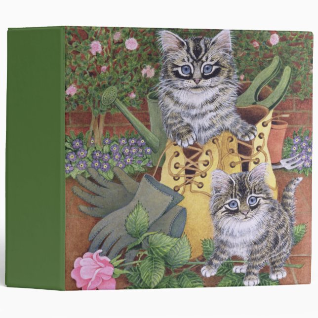Garden Helpers 3 Ring Binder (Front/Spine)