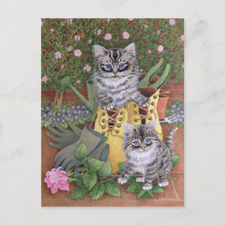 Garden Helpers Postcard